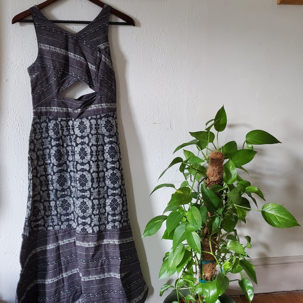 Free People Wrap Cutout Dress